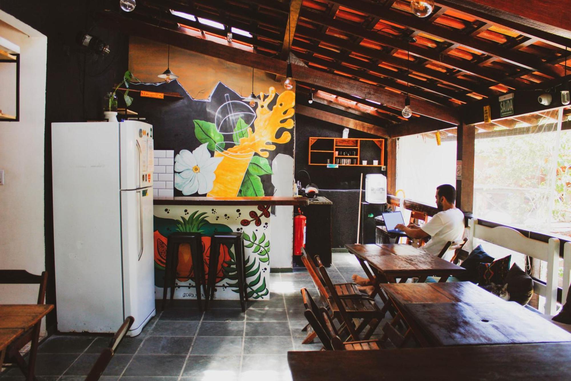 Mahalo Hostel Abraão Exterior foto